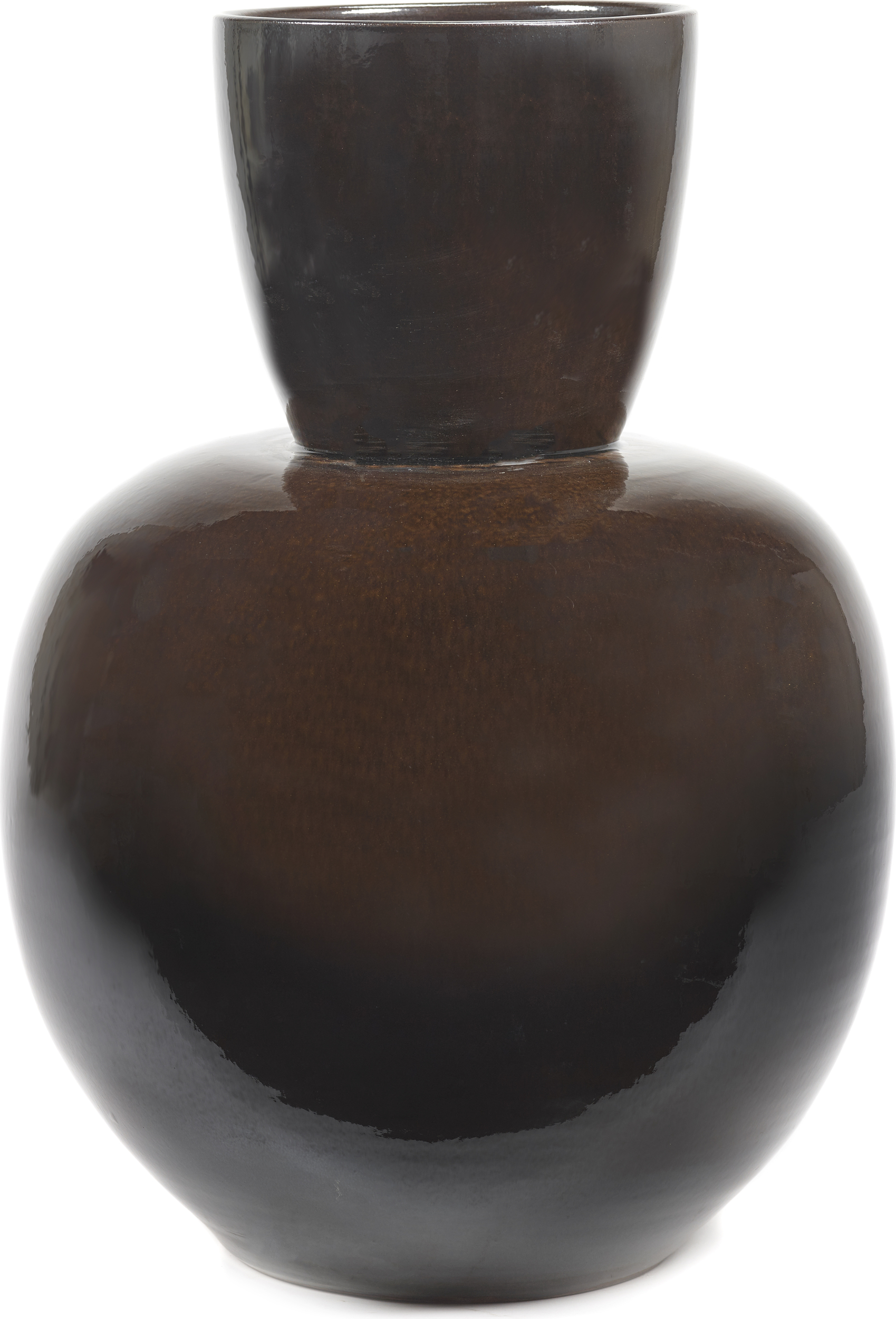 Pure Vase 59 cm, braun