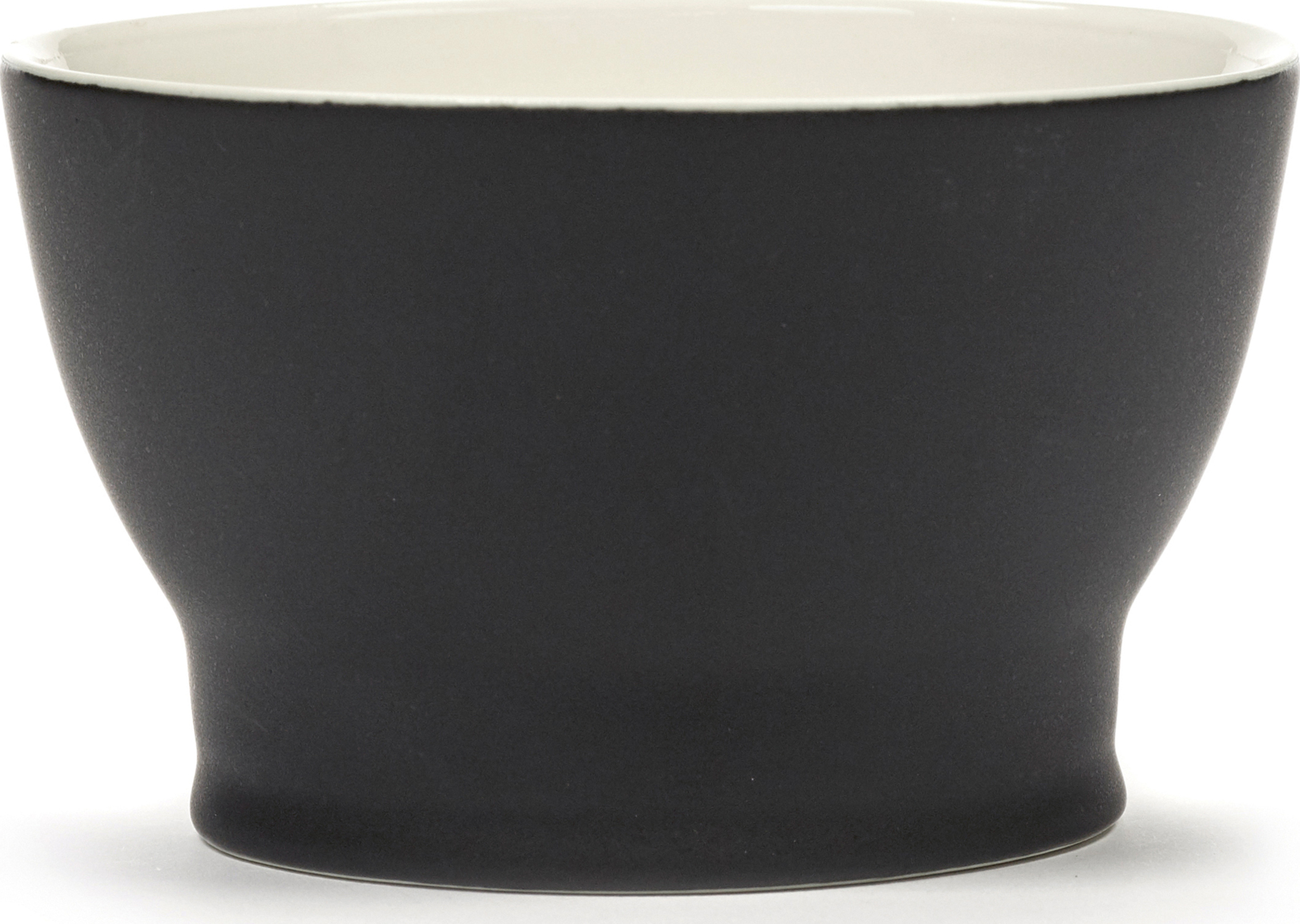 Porzellanbecher Ra Becher 220 Ml, Schwarz-weiß