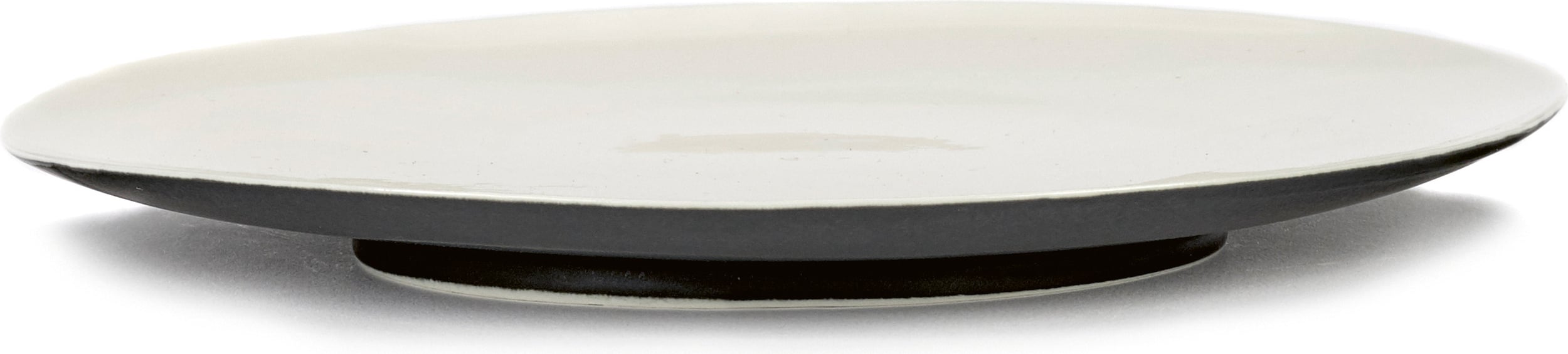 Ra Dessertteller 17,5 cm, schwarz-weiß, 2 St.