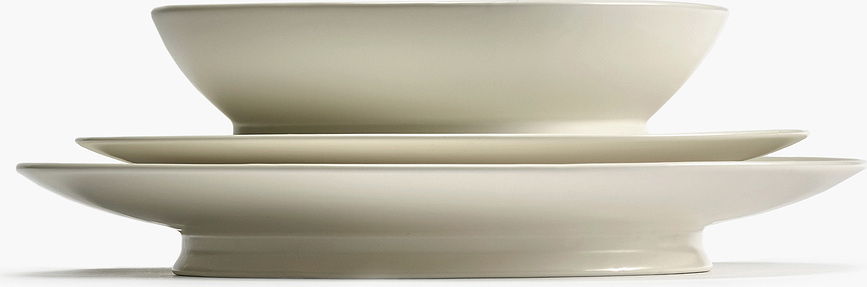 Ra Μπολ Σούπας, 19 cm, μαύρο-άσπρο