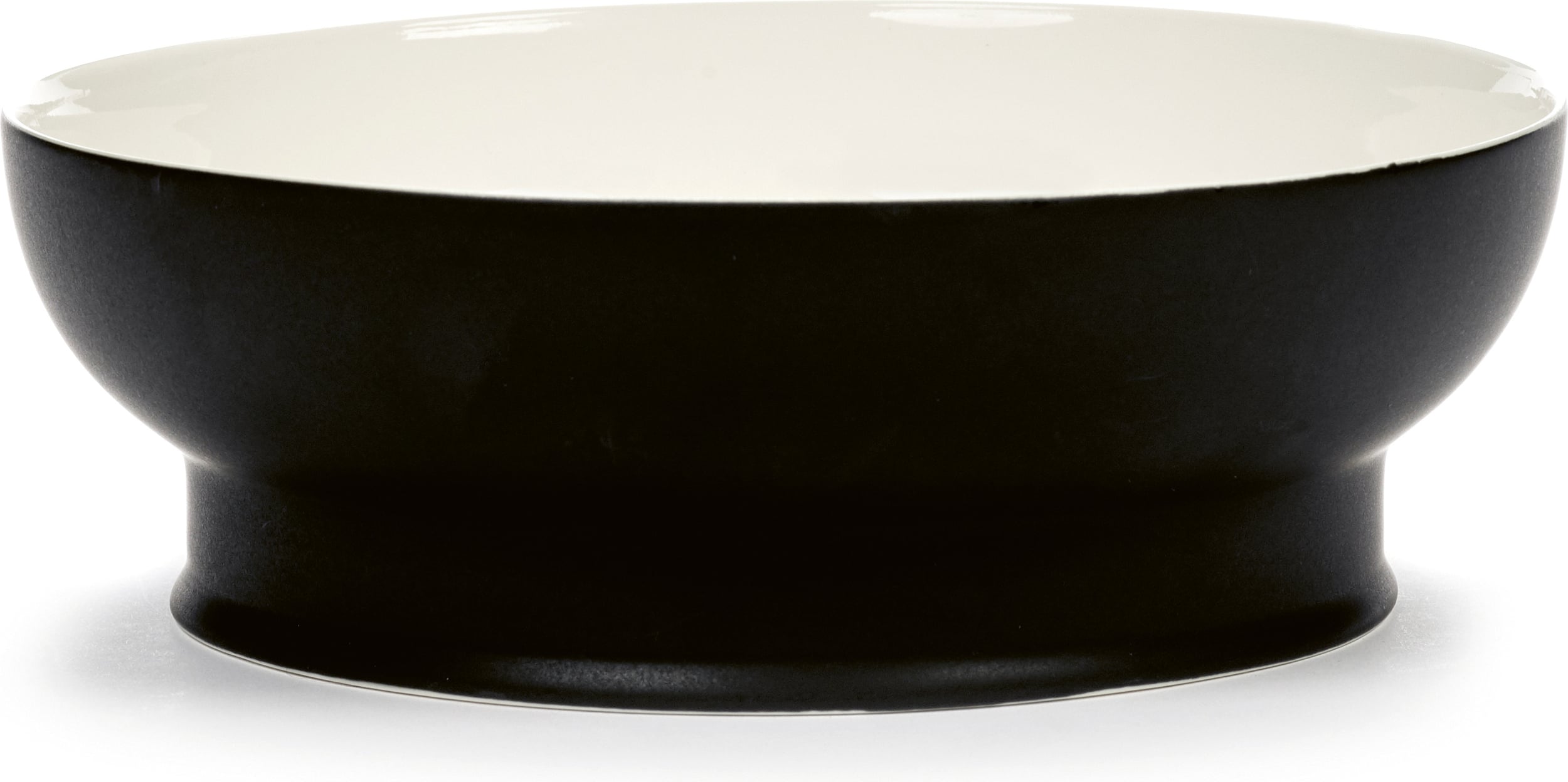 Ra Schalen 22 cm, schwarz-weiß, 2 St.