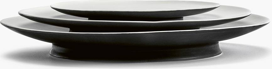 Ra Tanjur 28 cm crno-bijeli