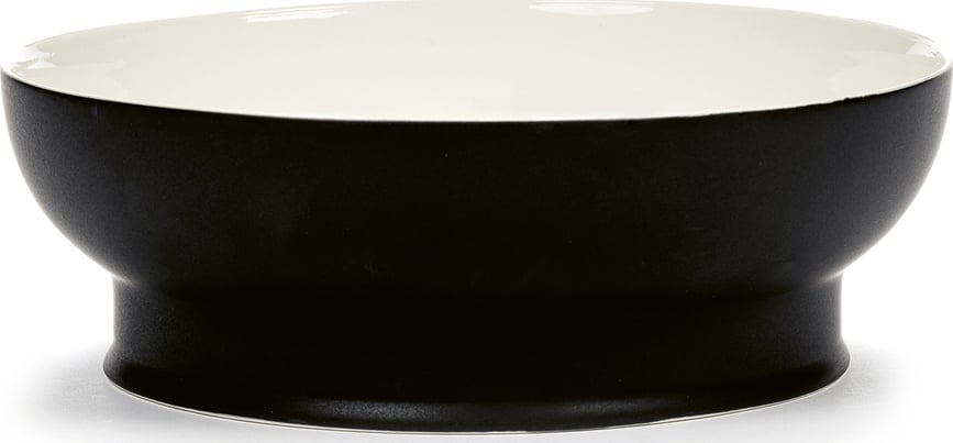 Ra Zdjela 22 cm crno-bijela