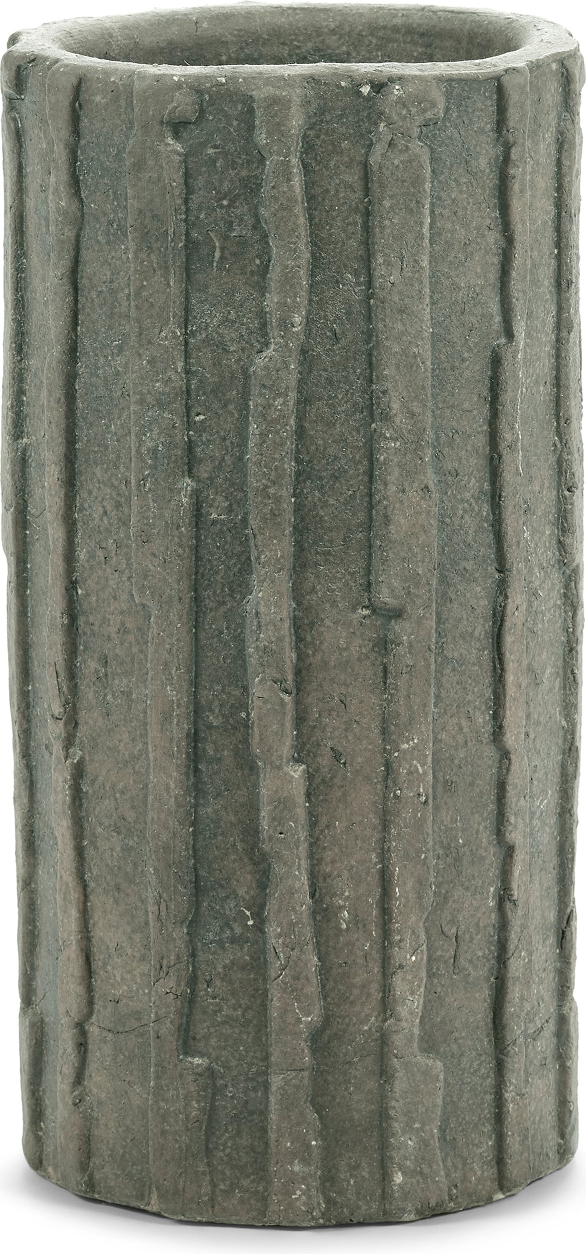 Rift Blumentopf 40 cm, grün