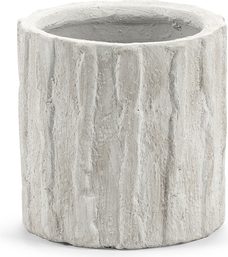 Rift Cvetlični lonec, 20 cm, umazano bel