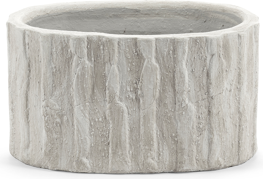 Rift Γλάστρα χαμηλή, 17 cm, υπόλευκη