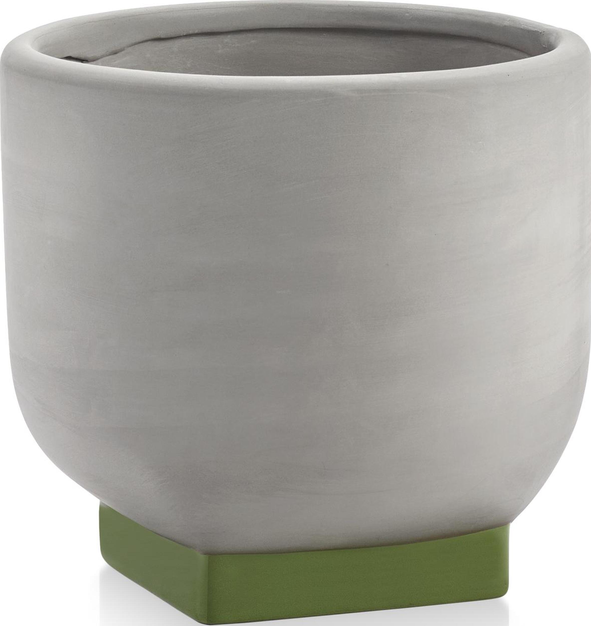 Rosamar Übertopf 20,5 cm, graugrün
