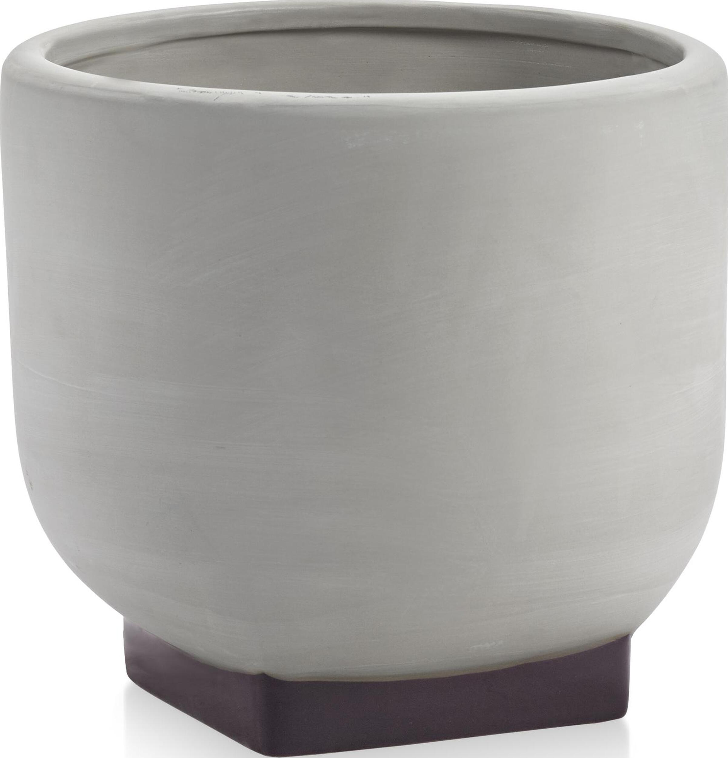 Rosamar Übertopf 26 cm, grau-violett