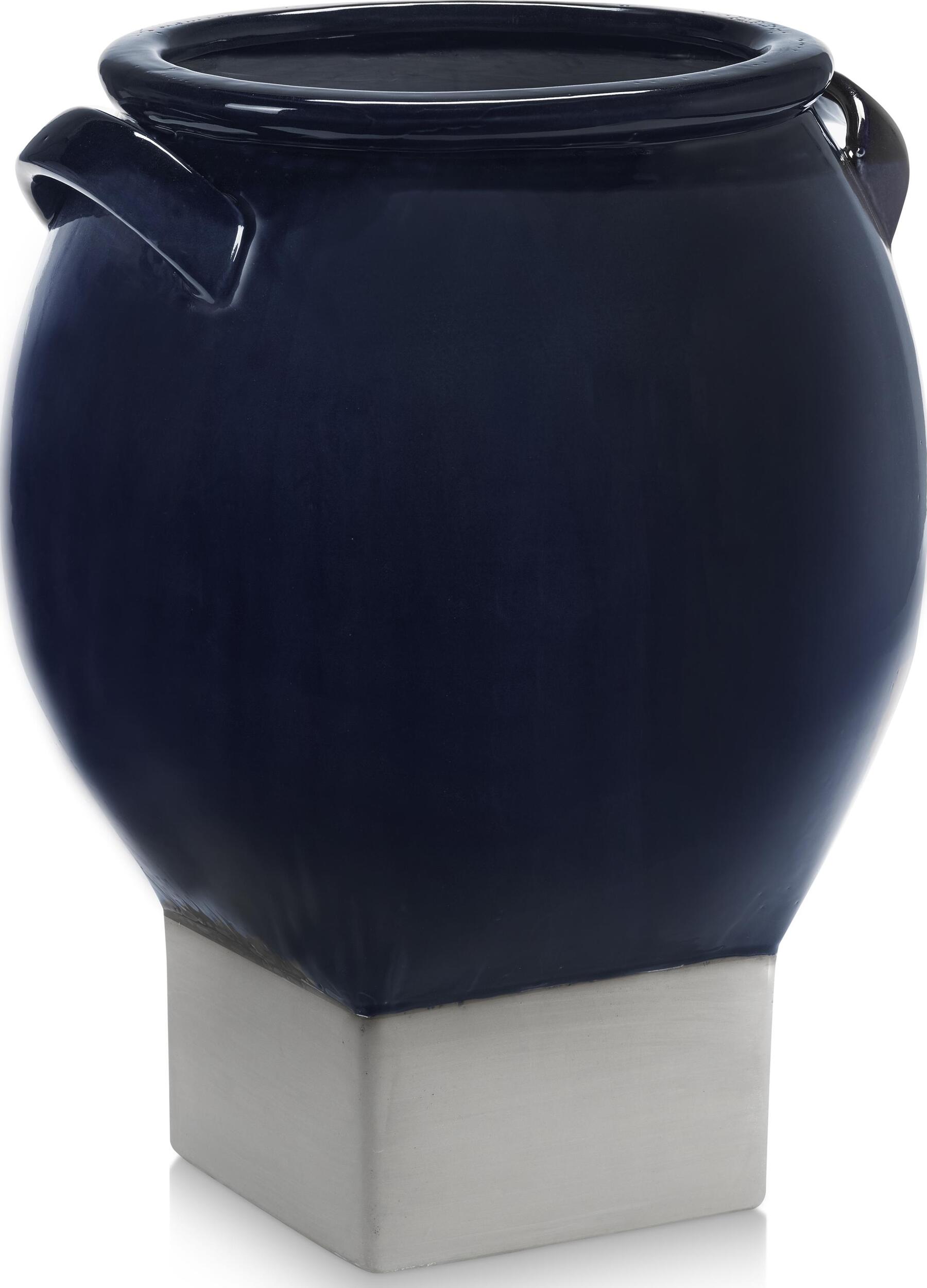 Rosamar Übertopf 39 cm, marineblau