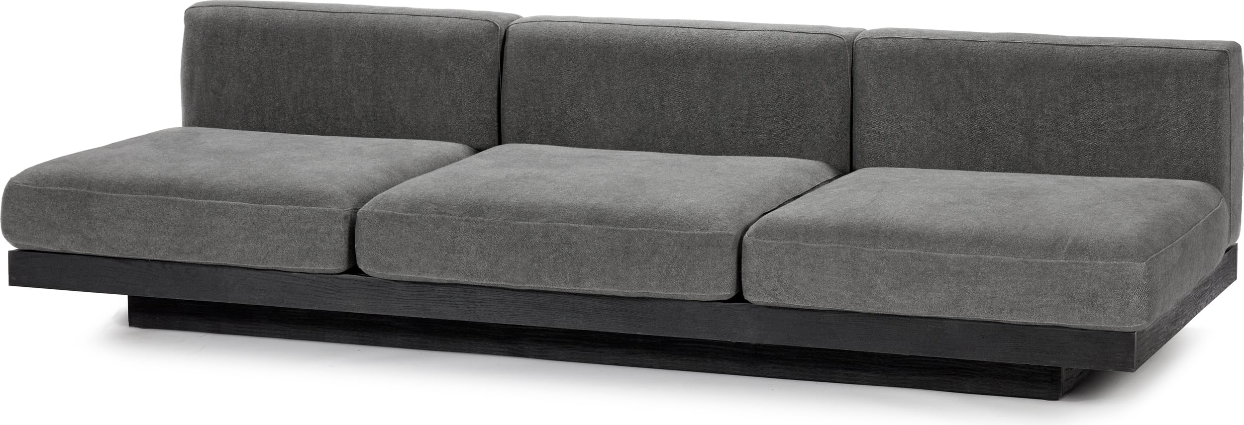 Rudolph 3-Sitzer Sofa 279 cm, dunkelgrau