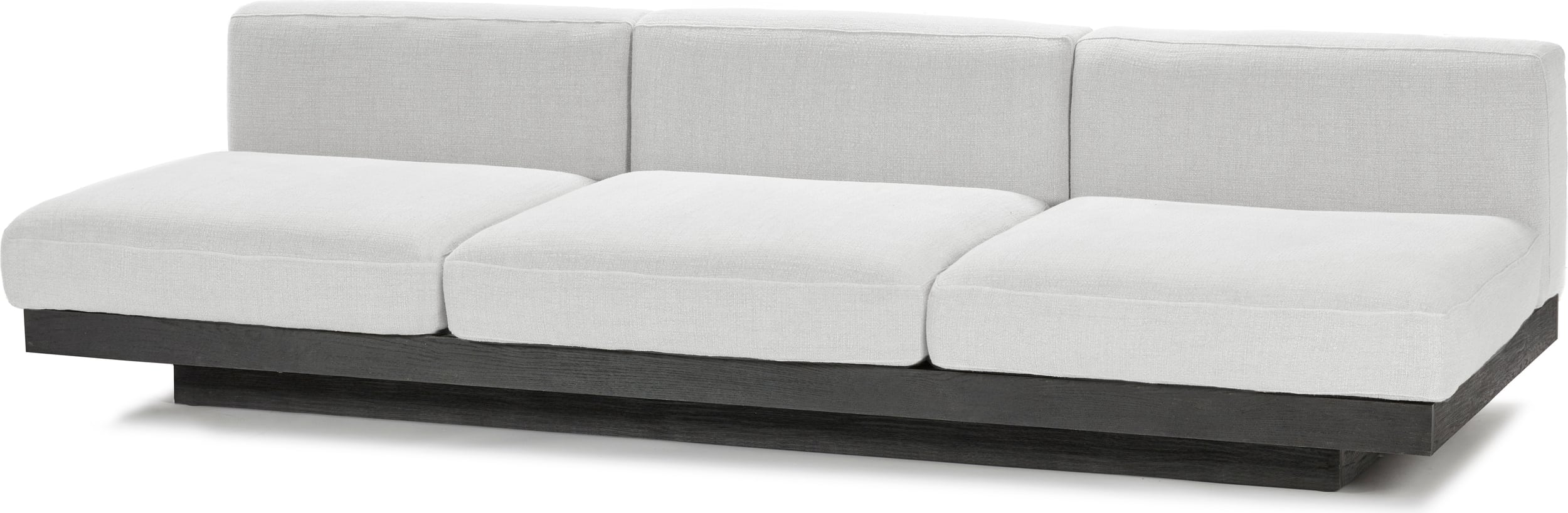 Rudolph 3-Sitzer Sofa 279 cm, weiß