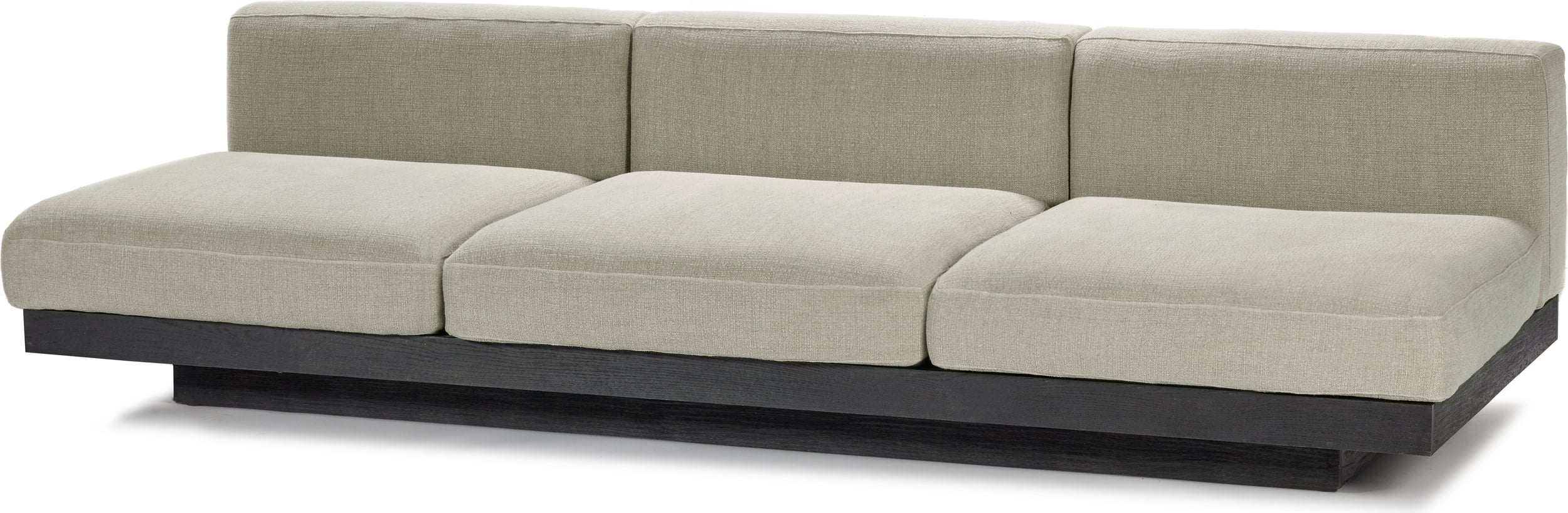 Rudolph Sofa Dreisitzer 279 cm, sandfarben