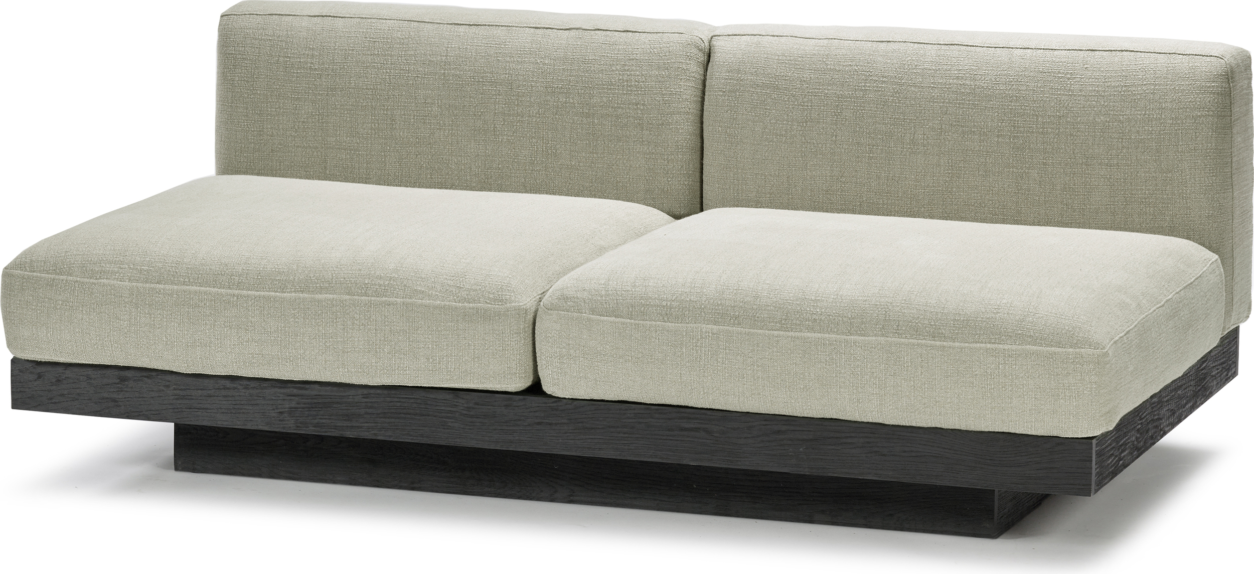 Rudolph Sofa Zweisitzer 186 cm, sandfarben