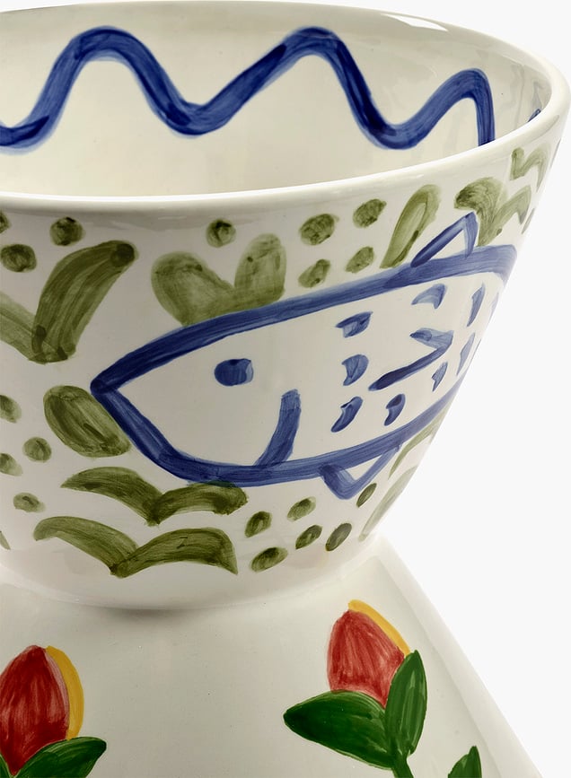 Santiago De Borja Aguaje okrasna Vaza, 33 cm