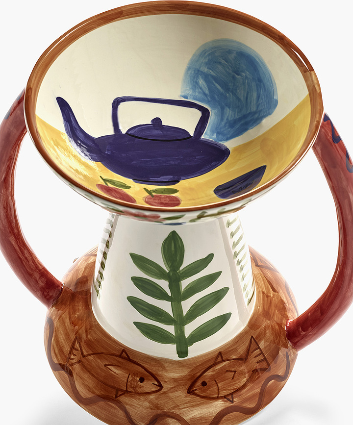 Santiago De Borja Charapita Vase décoratif, 41 cm