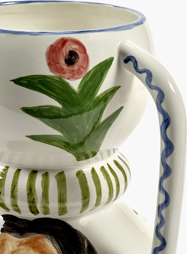 Santiago De Borja Mamey Vase décoratif, 40 cm