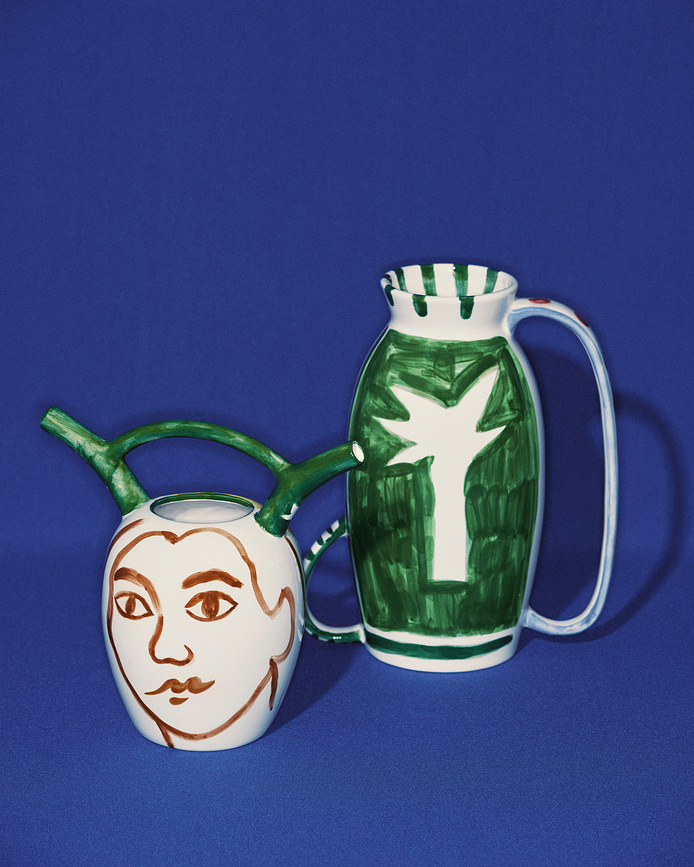 Santiago De Borja Sapote Βάζο διακοσμητικό, 40 εκ.