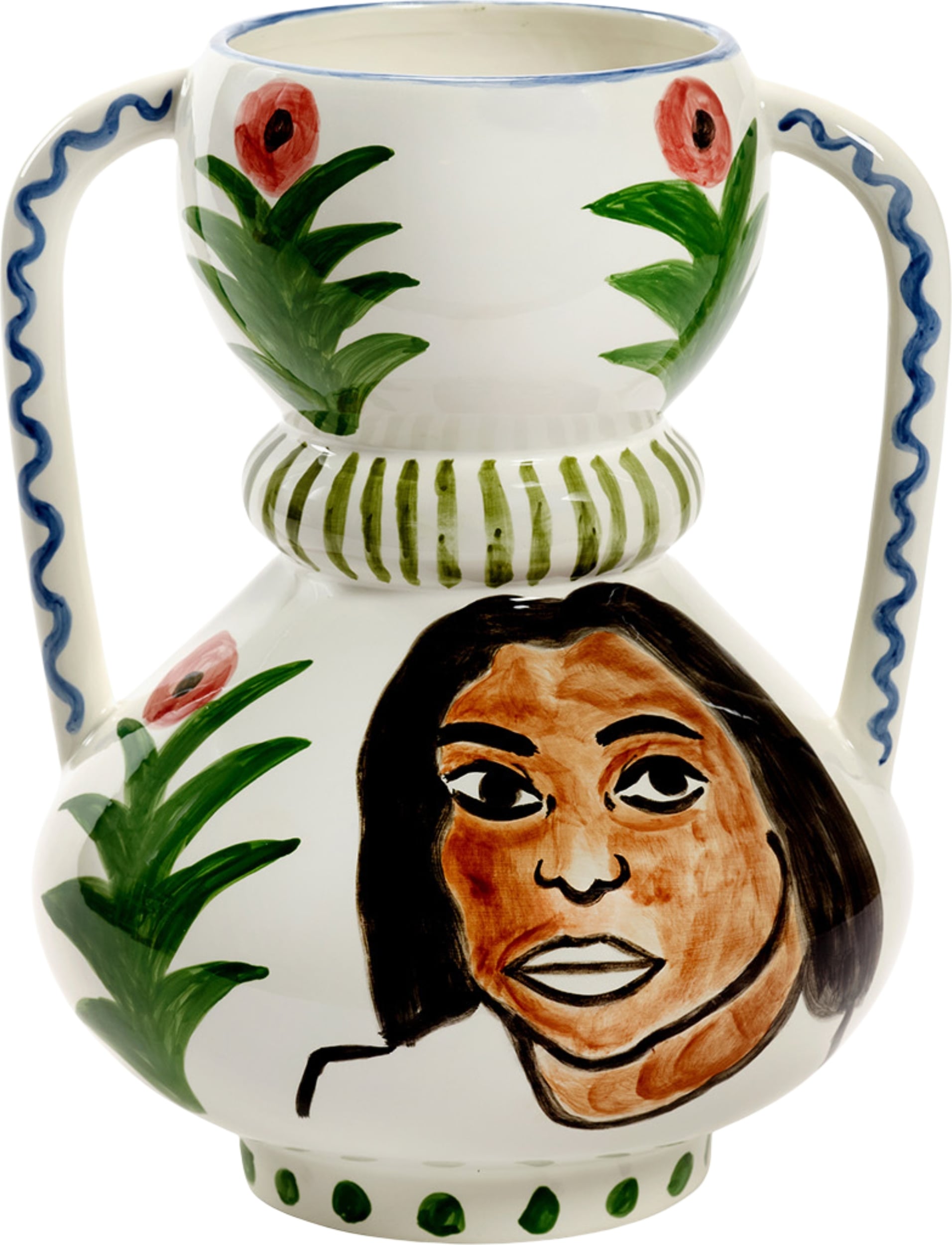 Santiago De Borja Vase 40 cm, Mamey