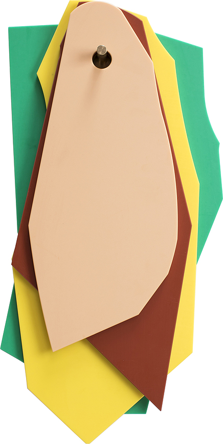 Serax Deske za rezanje, v umirjenih barvah, 4 kosi