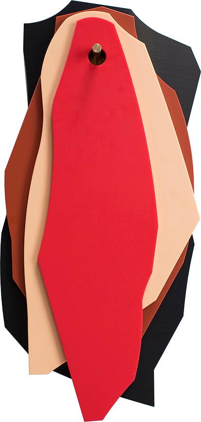 Serax Επιφάνειες Κοπής, ζεστά χρώματα, 4 τμχ