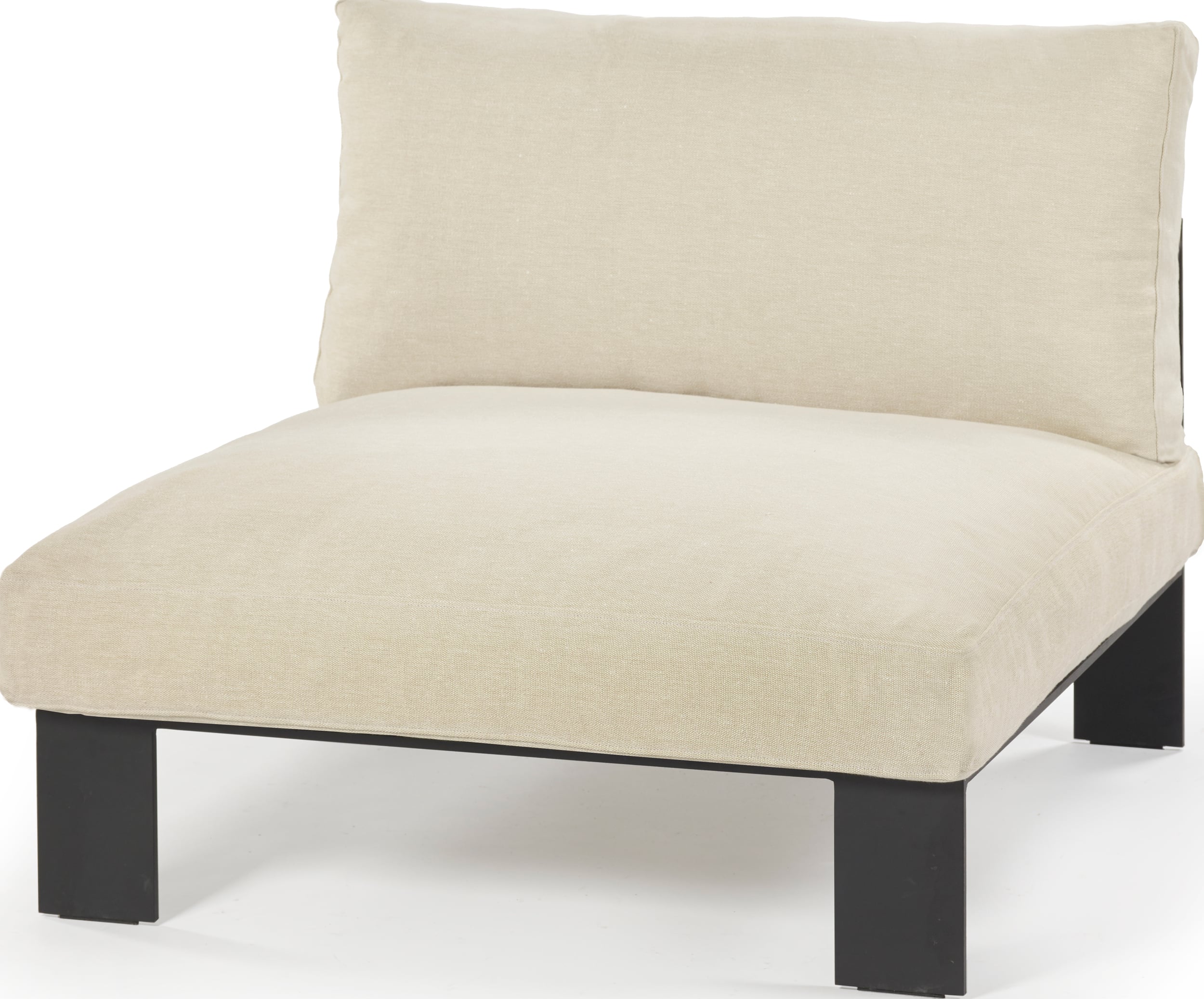 Serax Gartensofa Modul, Einzelsitz, 95 cm, beige
