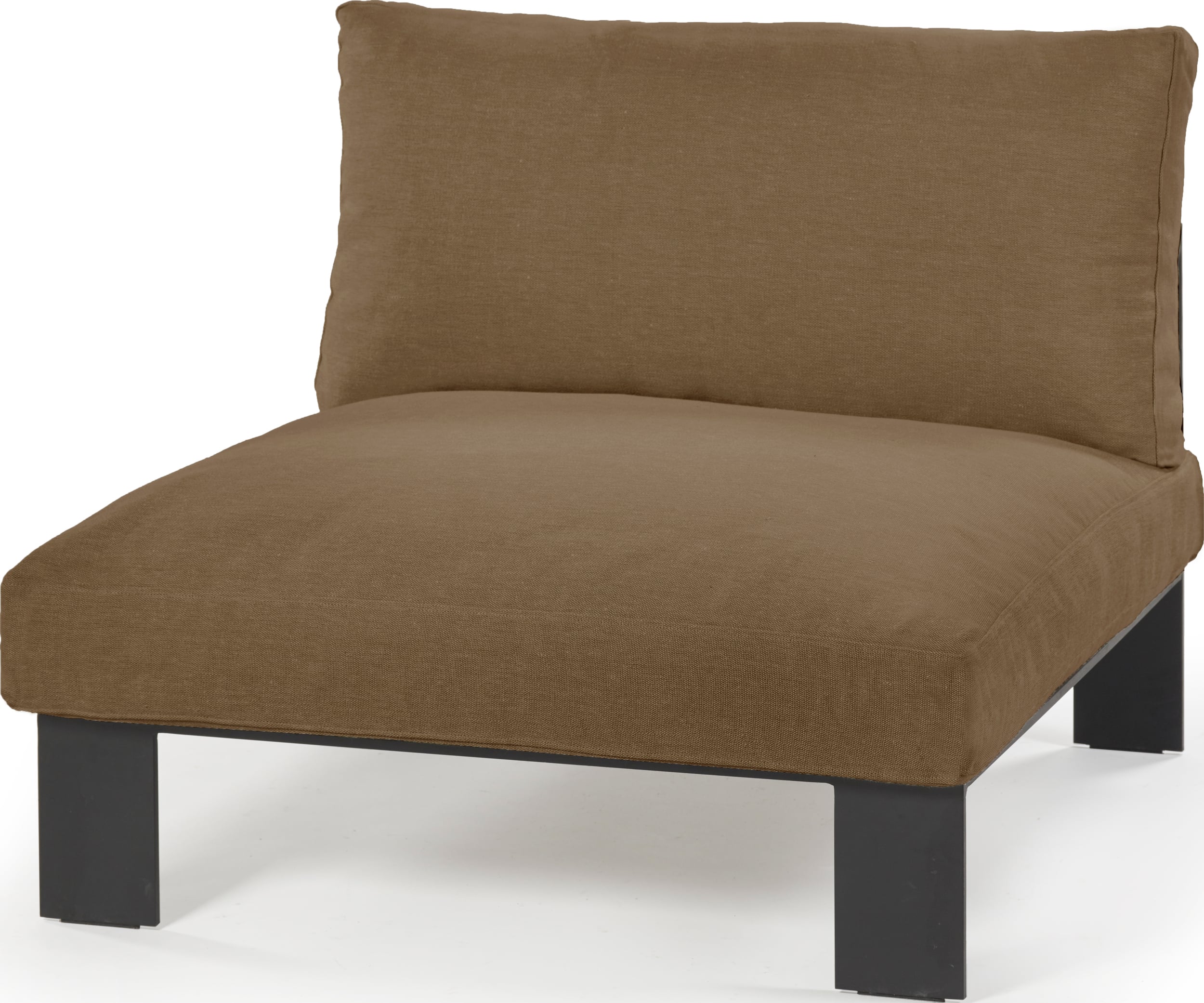 Serax Modulares Garten-Sofaelement, 95 cm, camel