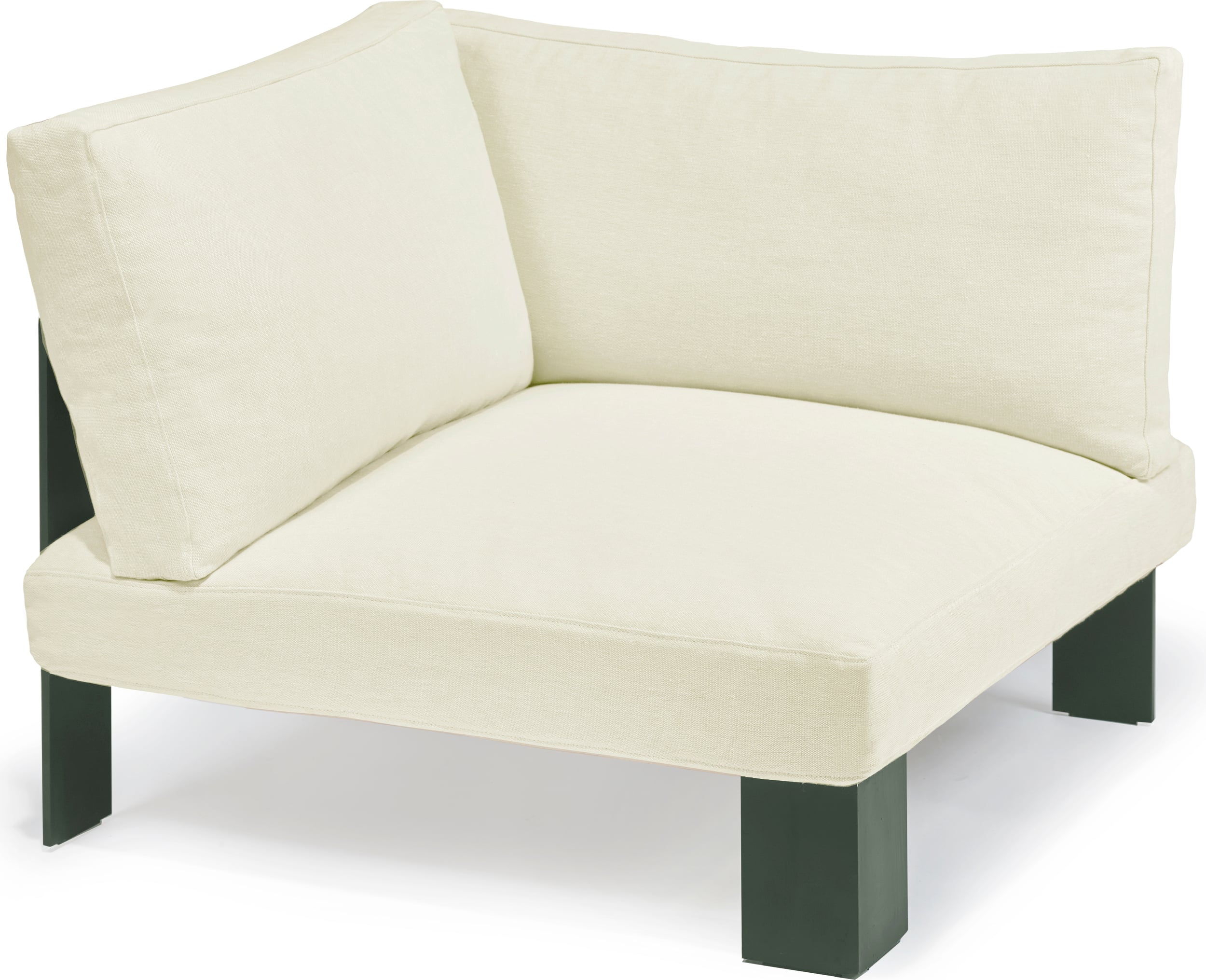 Serax Modulsofa Eckelement 91 cm, weiß