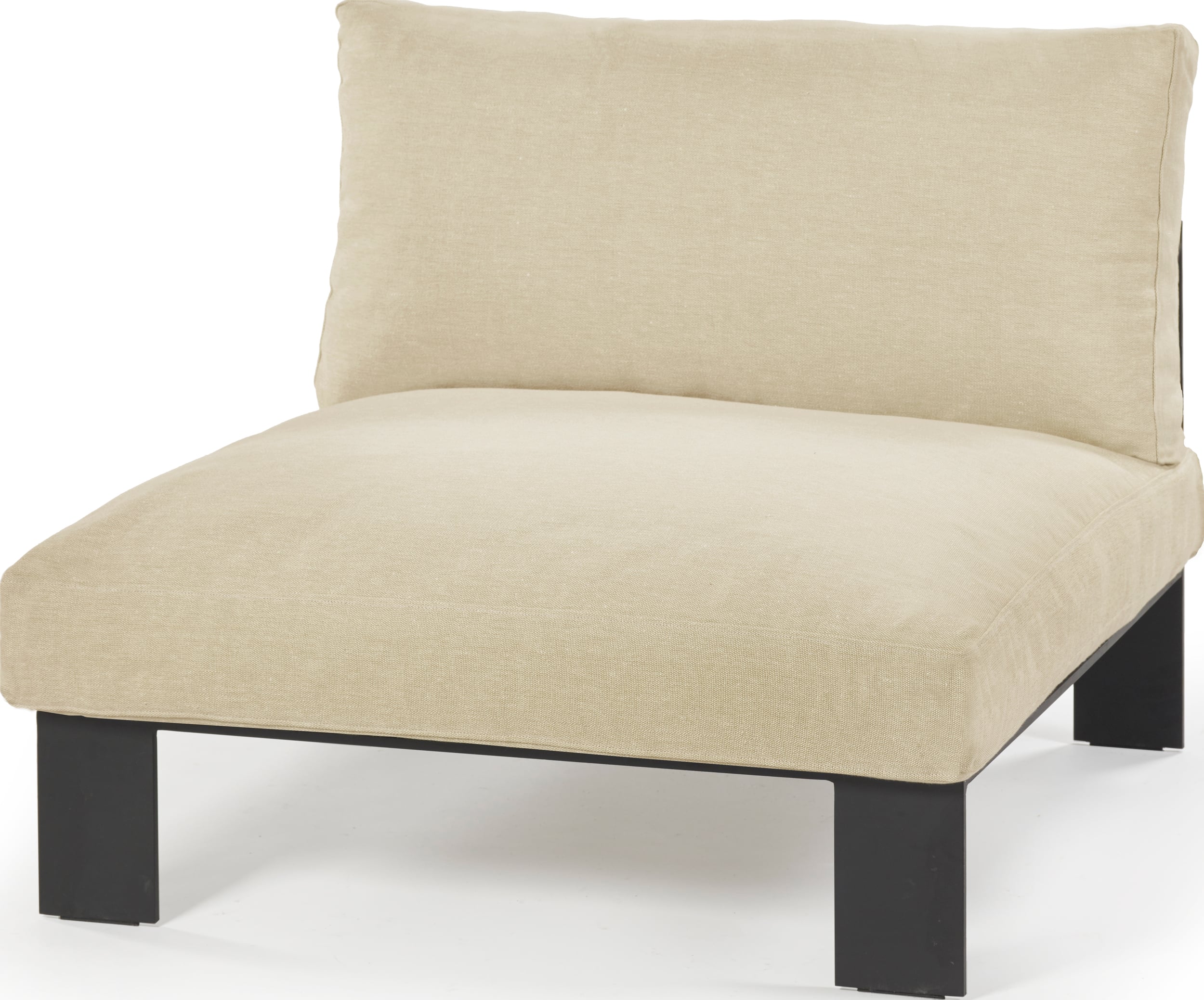 Serax Modulsofa Einsitzer 95 cm, beige