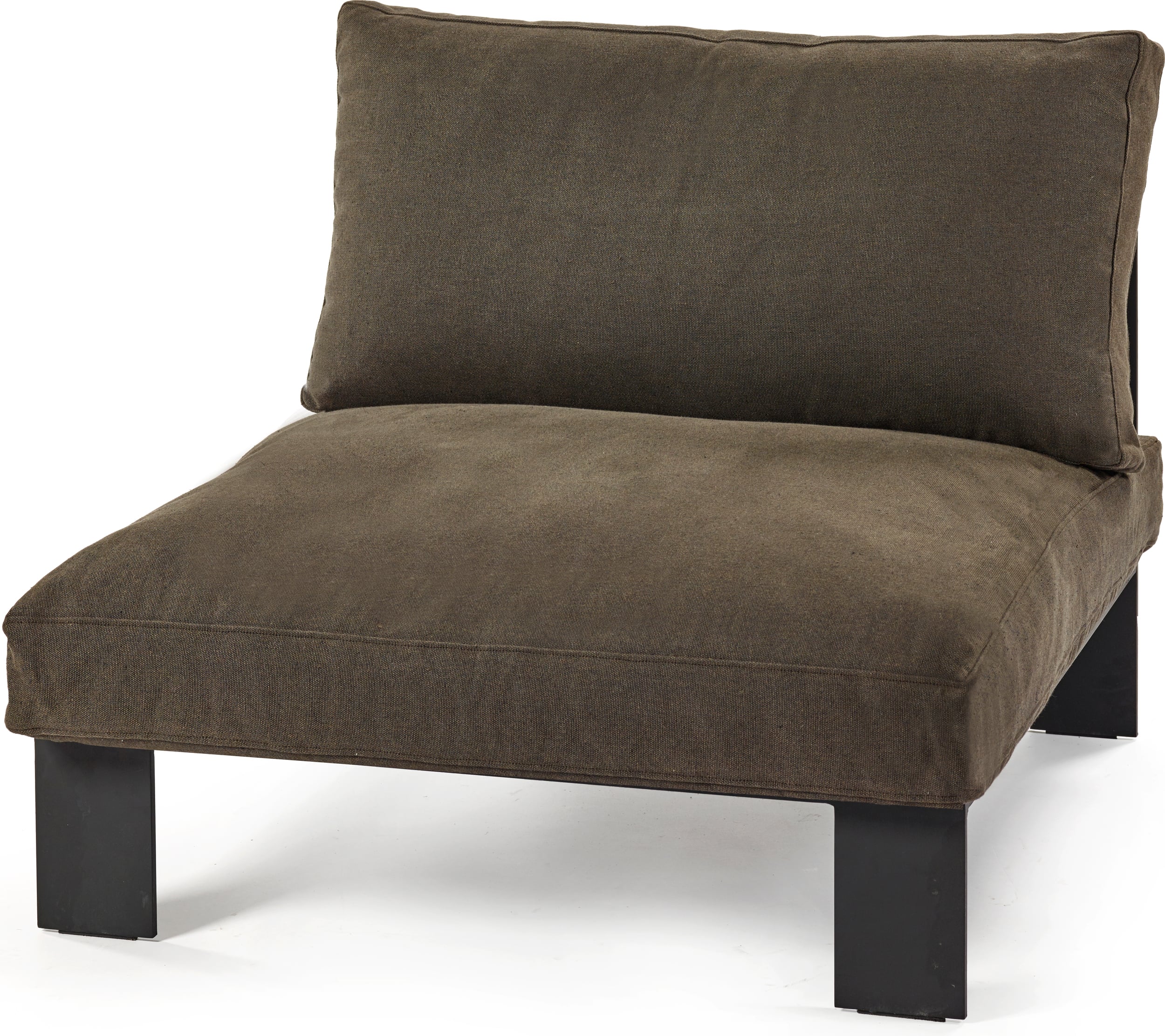 Serax Modulsofa Einzelelement 95 cm, braungrau