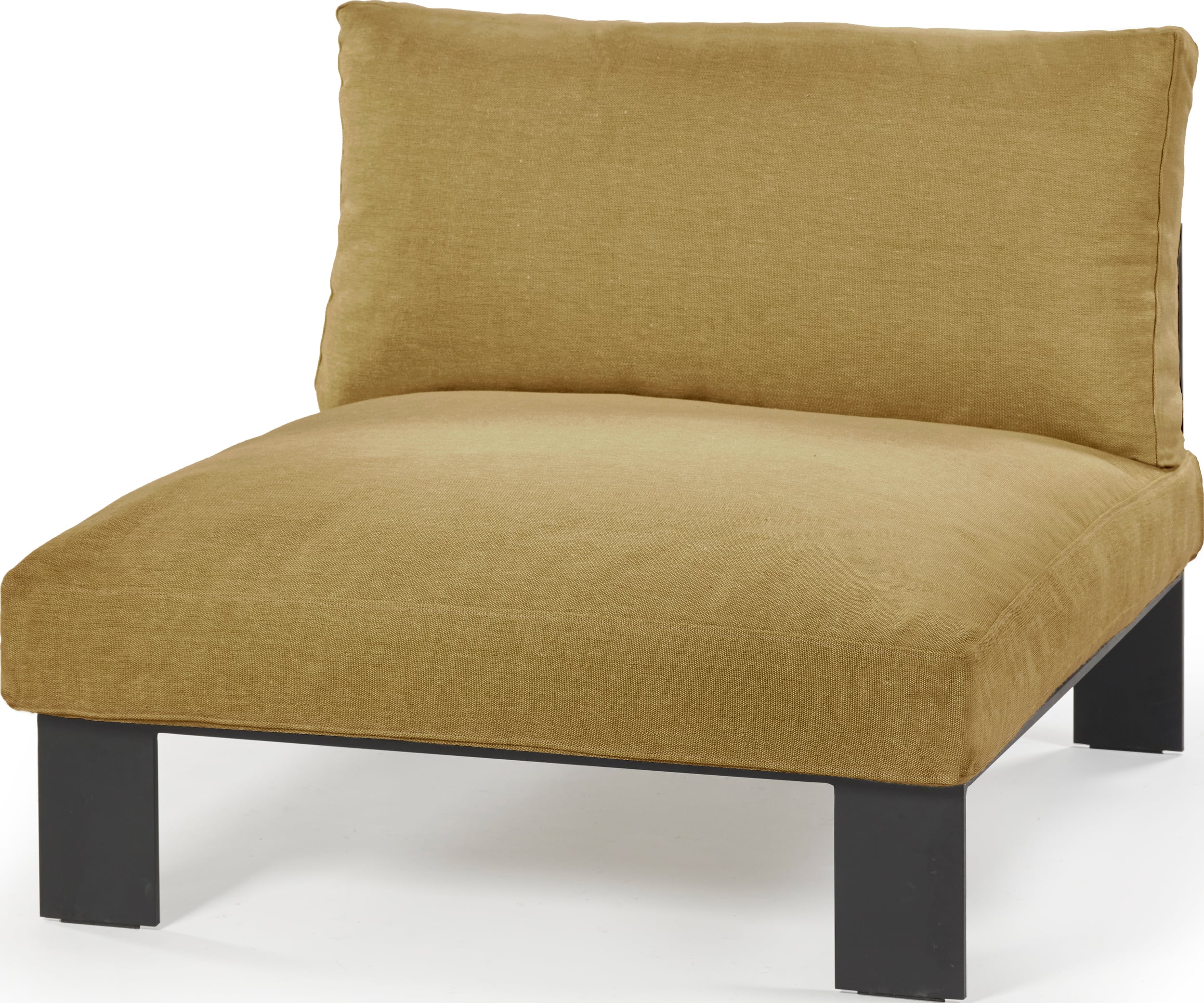 Serax Modulsofa Einzelelement 95 cm, senffarben