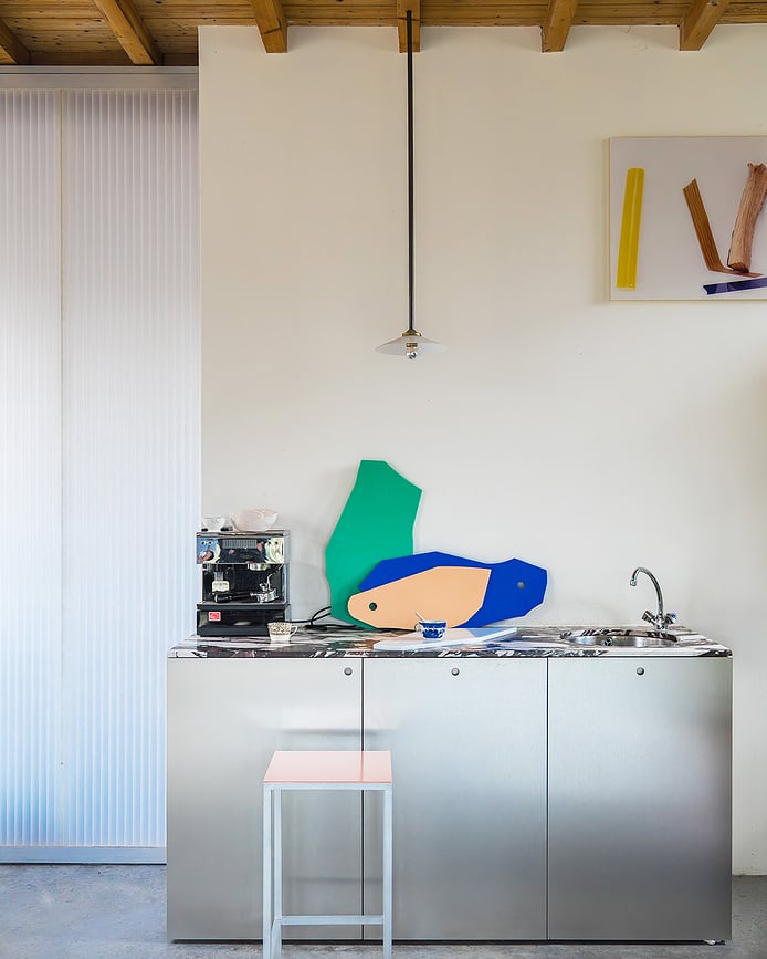 Serax Planches à Découper, couleurs froides, Lot de 4