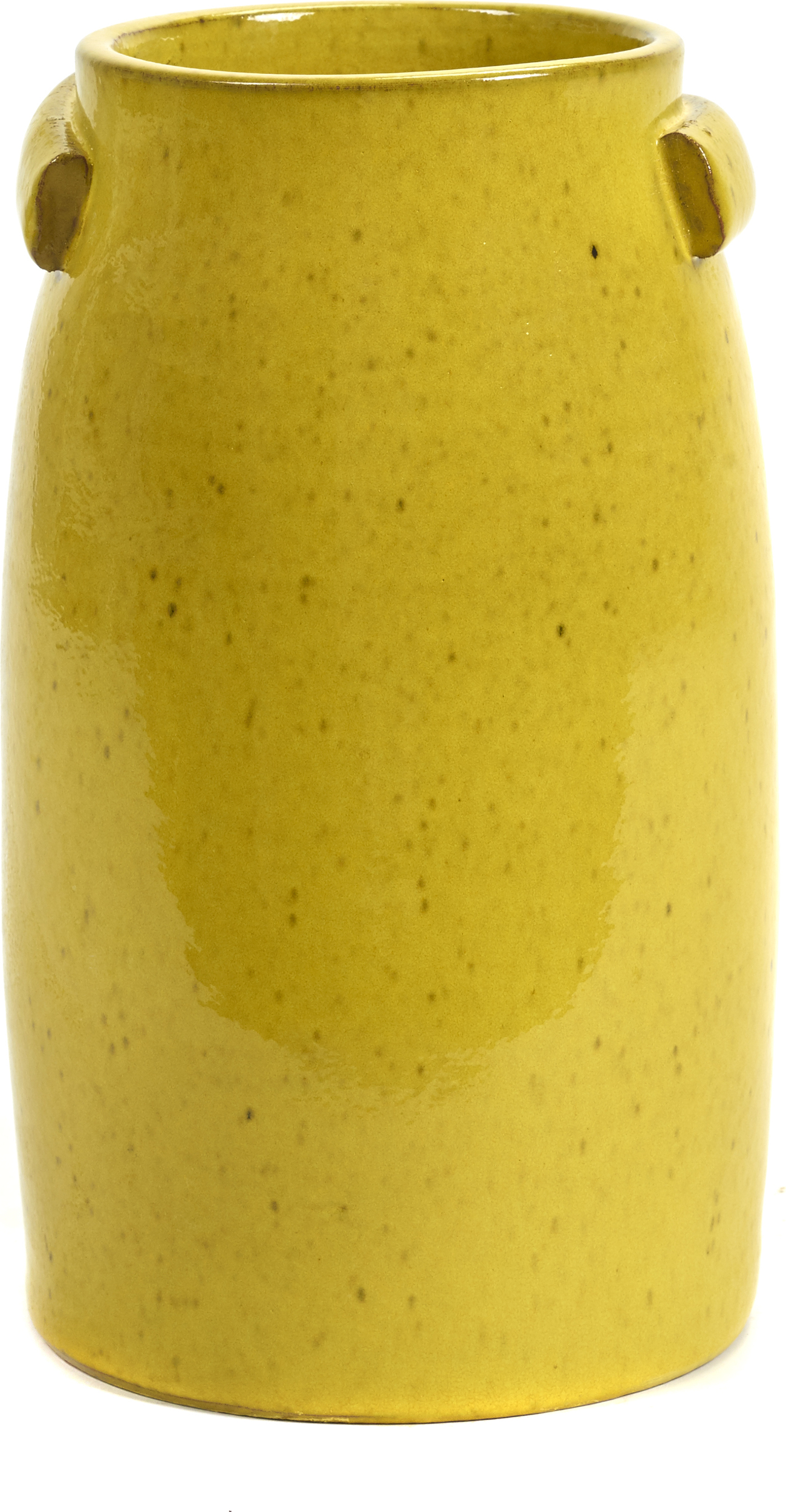 Tonvasen Serax Vase 30 Cm, Gelb