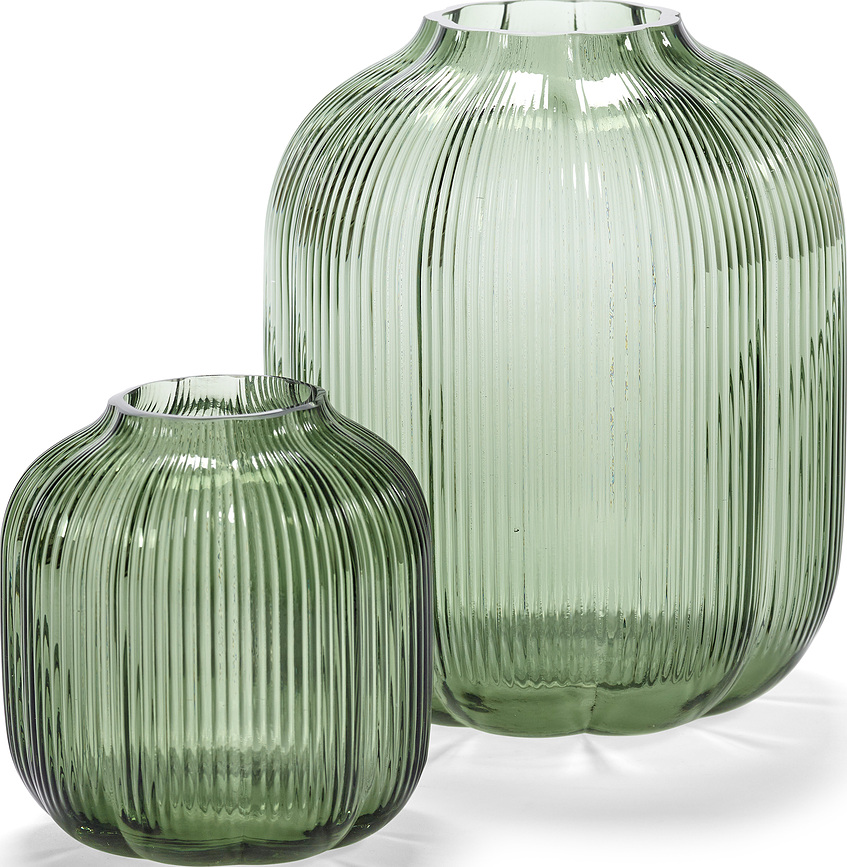 Serax Vase arrondi, 18 cm, vert