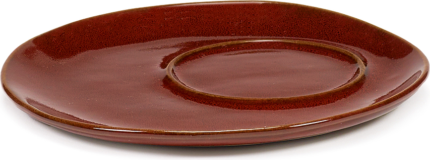 Set de 2 platos para tazas de café La Mère, 14,5 cm