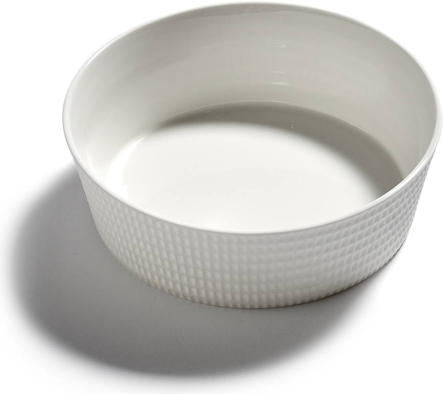 Cuencos altos para servir Nido, 18 cm, blanco, 4 unidades