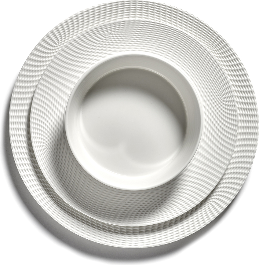 Cuencos altos para servir Nido, 18 cm, blanco, 4 unidades