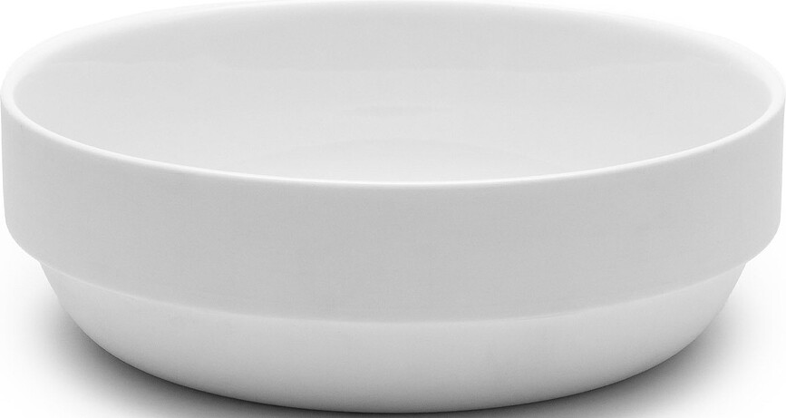 Set de cuencos de cerámica Passe-partout, blanco mate, 4 unidades