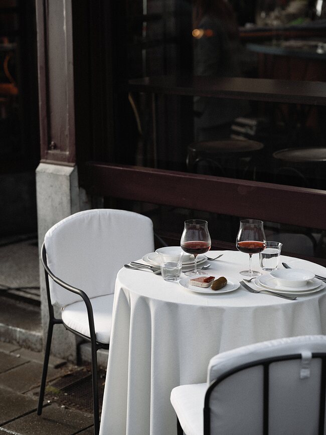 Cuencos para aperitivos Silhouette 18,5 cm, blanco, 4 unidades