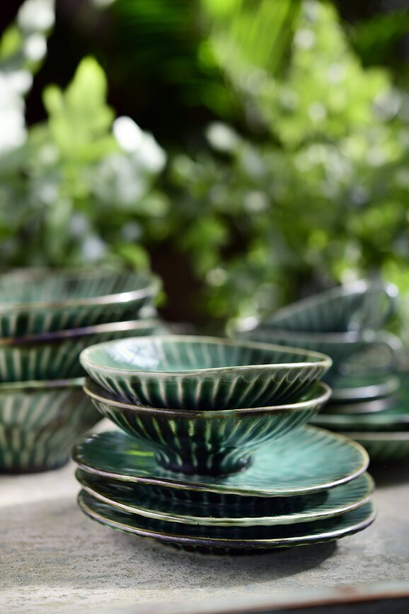 Set de cuencos Verde Lanza, 17 cm, 2 unidades