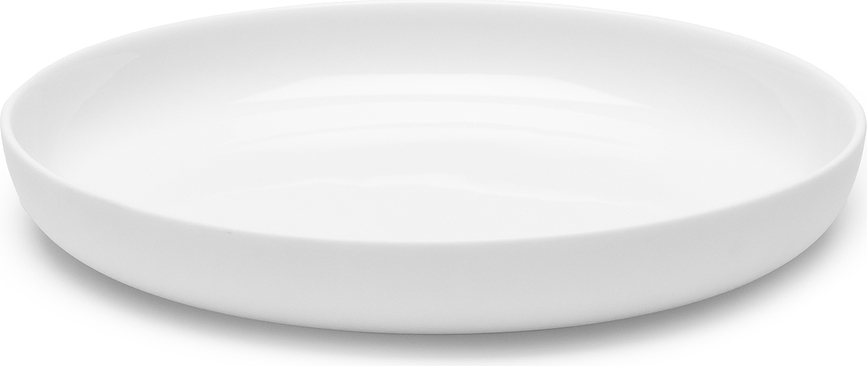 Set de platos de desayuno Base, 20 cm, blanco, 4 unidades