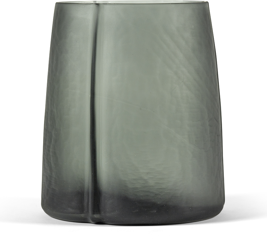 Shapes Vase 20 cm, gris-vert