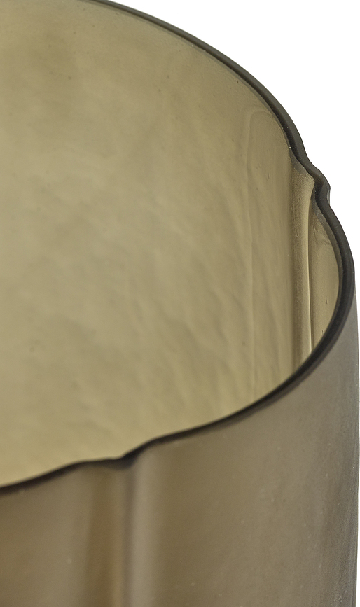 Shapes Vase 40 cm, marron