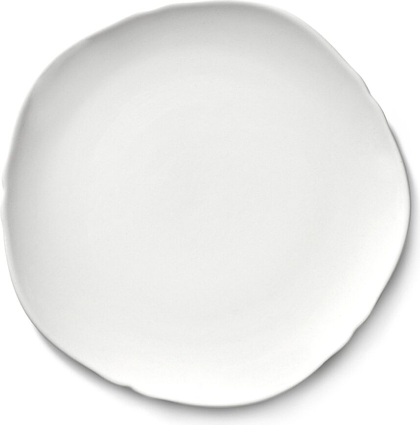 Silhouette desserttaldrikud 15 cm, valged, 4 tk