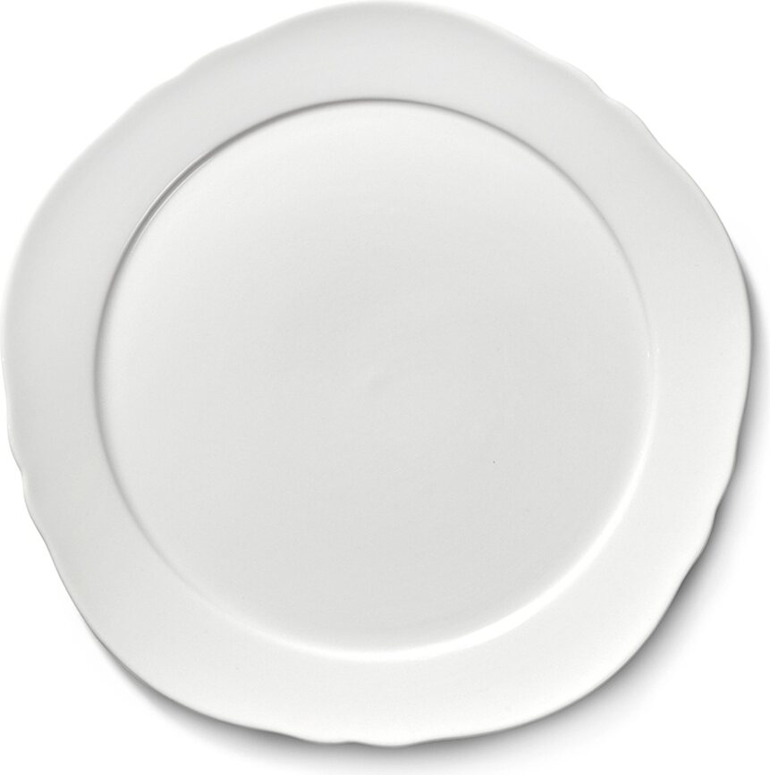 Silhouette ontbijtborden 20,6 cm, wit, 4 st.