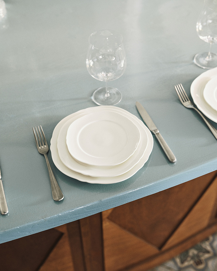 Silhouette Πιάτο Πρωινού, 23,5 cm, λευκό