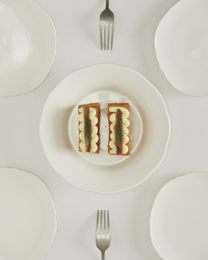 Silhouette Posudice za grickalice 18,5 cm bijele 4 kom.