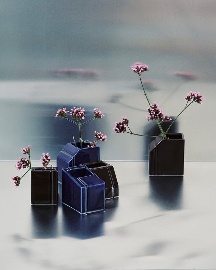 Silos Βάζα διακοσμητικά, πολύχρωμα, 3 τμχ