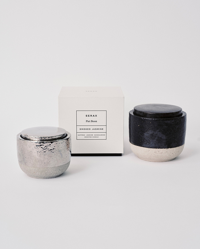 Smoked Jasmin Bougie Parfumée, 13 cm