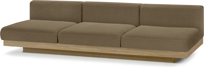 Sofa ogrodowa trzyoosobowa Rudolph 279 cm