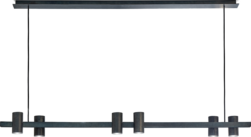 Sofisticato Nr.27 Viseča svetilka linearna, 140 cm